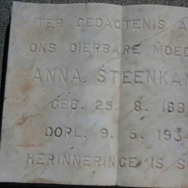 STEENKAMP Anna 1881-1934