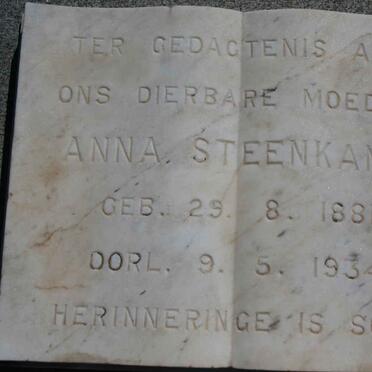 STEENKAMP Anna 1881-1934