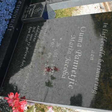 NIEUWOUDT Maria Jacoba 1922-2008