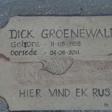 GROENEWALD Dick 1953-2011