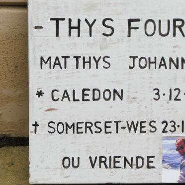 FOURIE Matthys Johannes 1939-2009