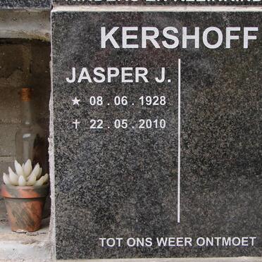 KERSHOFF Jasper J. 1928-2010