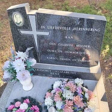 BENE Erzsebet Elizabeth 1918-1992