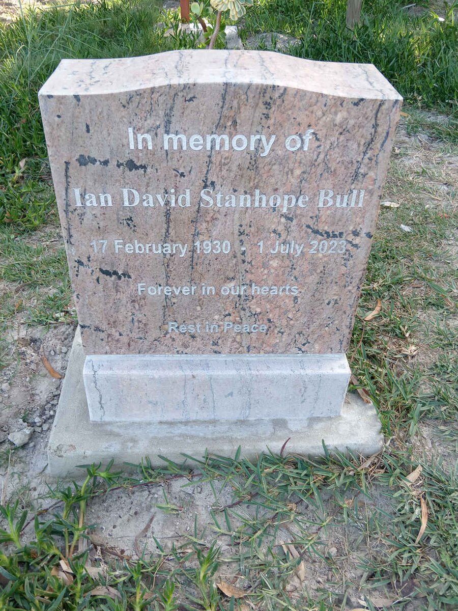 BULL Ian David Stanhope 1930-2023