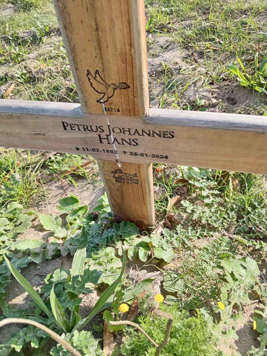 HANS Petrus Johannes 1962-2024