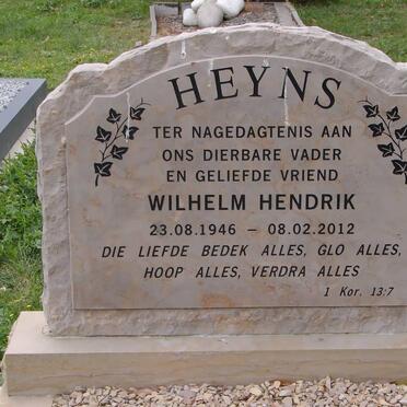 HEYNS Wilhelm Hendrik 1946-2012