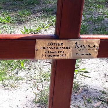 LOTTER Johanna 1955-2022