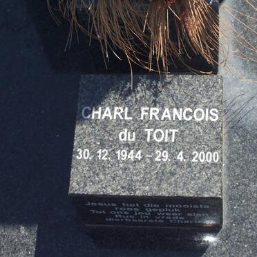 TOIT Charl Francois, du 1944-2000