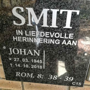 SMIT Johan 1945-2018