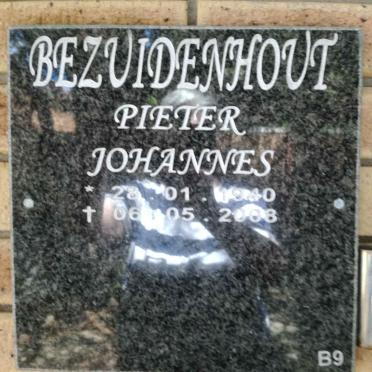 BEZUIDENHOUT Pieter Johannes 1940-2008