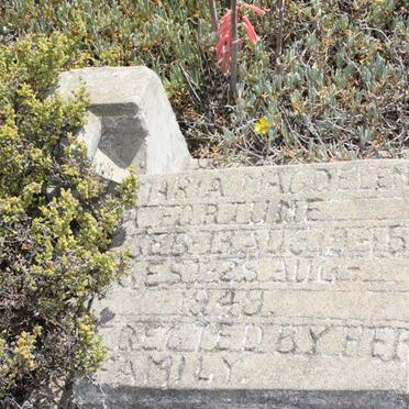 FORTUNE Maria Magdelene 1945-1949