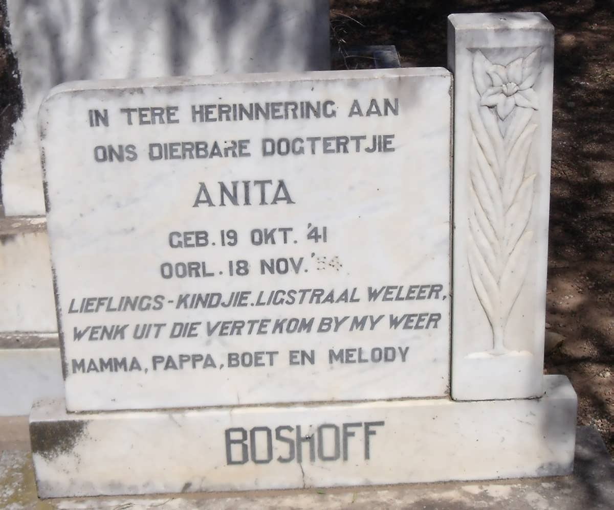 BOSHOFF Anita 1941-1954