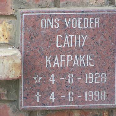 KARPAKIS Cathy 1928-1998