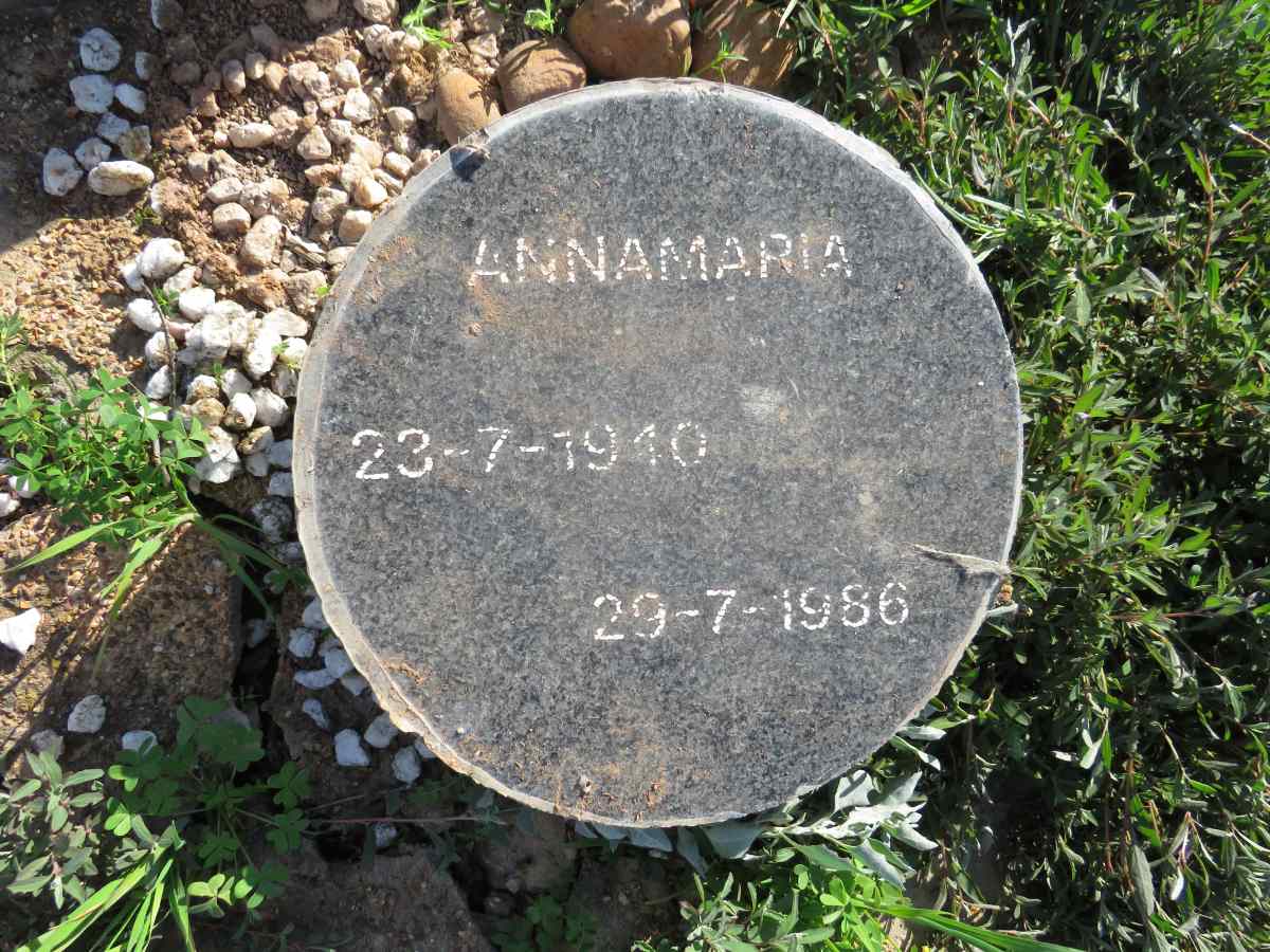 ? Annamaria 1910-1986