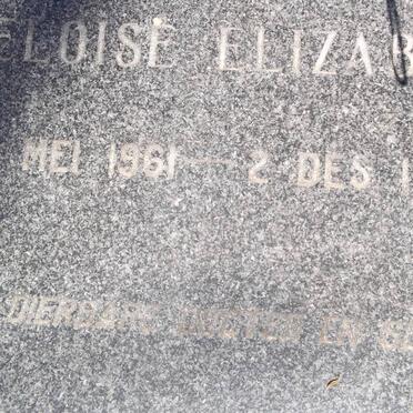 ? Heloise Elizabeth 1961-1978