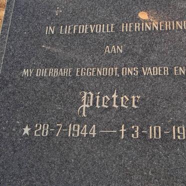 ? Pieter 1944-1992