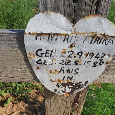 AFRIKA Hendrik 1943-1988