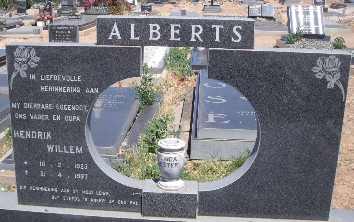 ALBERTS Hendrik Willem 1923-1997