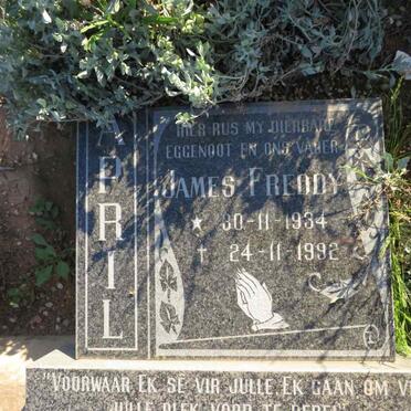 APRIL James Freddy 1934-1992