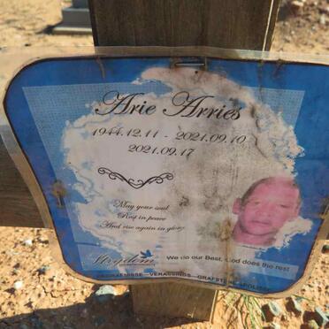 ARRIES Arie 1944-2021