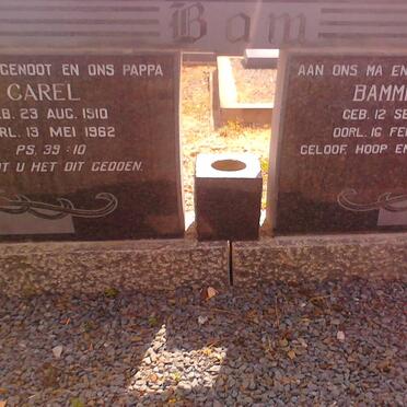BAM Carel 1910-1962 &amp; Bammie 1910-2002