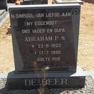 BEER Abraham P.S., de 1923-1990