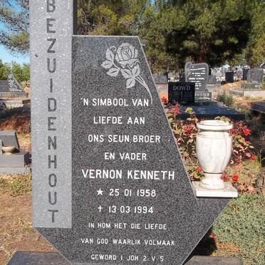 BEZUIDENHOUT Vernon Kenneth 1958-1994