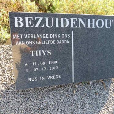 BEZUIDENHOUT Thys 1939-2012