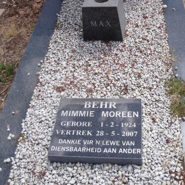 BEHR Miemmie Moreen 1924-2007