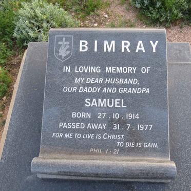 BIMRAY Samuel 1914-1977