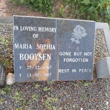 BOOYSEN Maria Sophia 1967-2007
