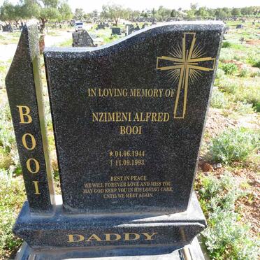 BOOI Nzimeni Alfred 1944-1993