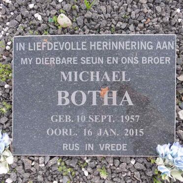 BOTHA Michael 1957-2015