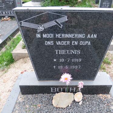 BOTHA Theunis 1919-1997