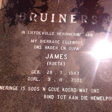 BRUINERS James 1943-2002