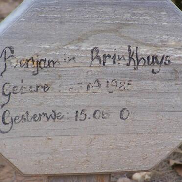 BRINKHUYS Benjamin 1925-200?