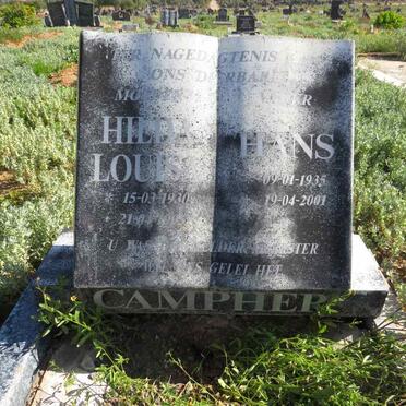 CAMPHER Hans 1935-2001 & Hilda Louisa 1930-1995 