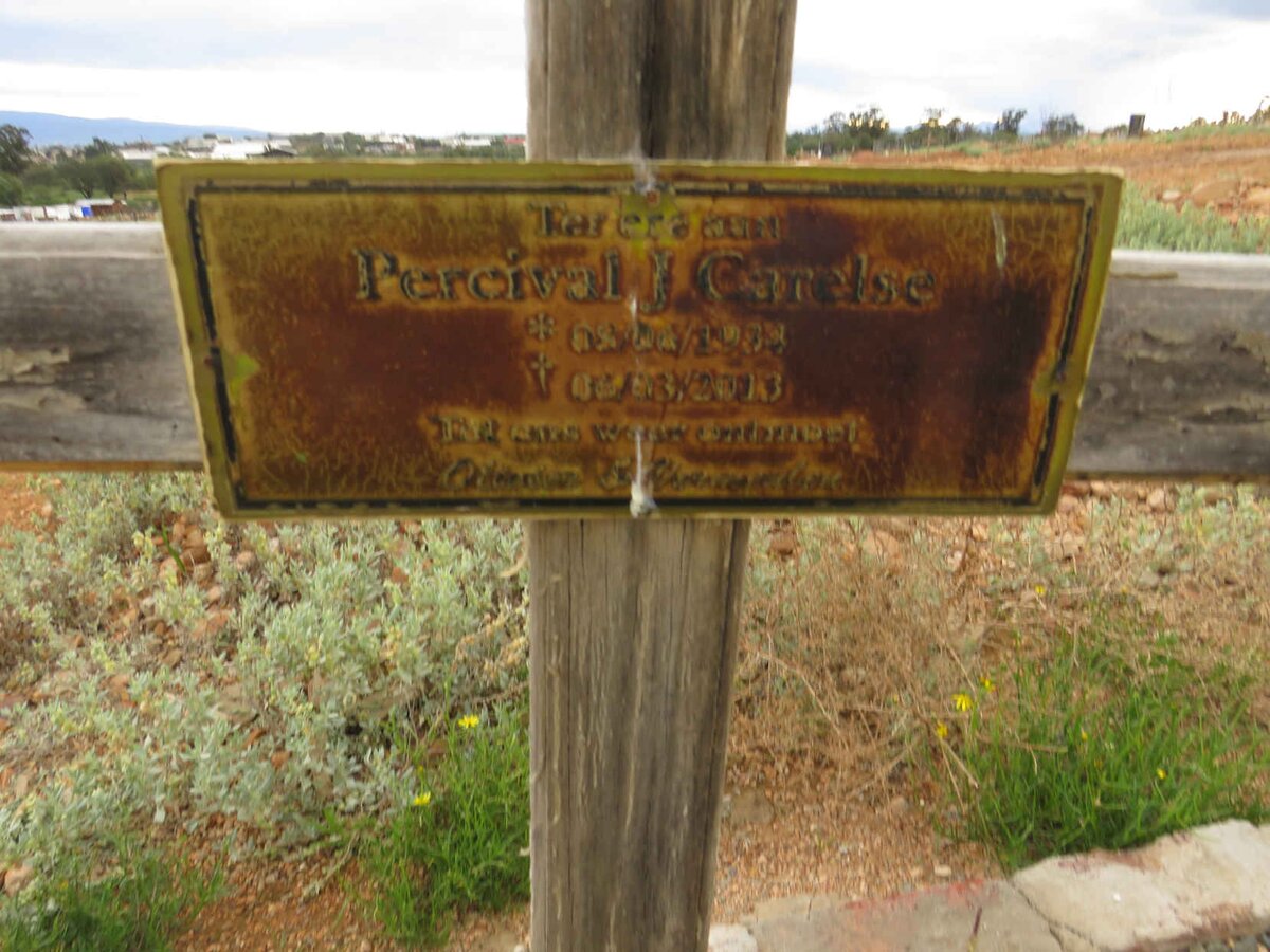 CARELSE Percival J. 1934-2013