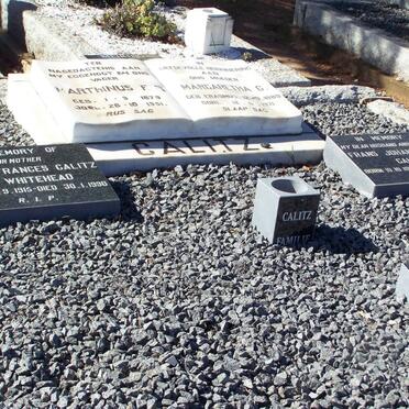 CALITZ :: ERASMUS :: WHITEHEAD :: OSSO