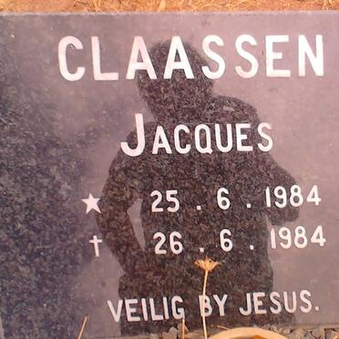 CLAASSEN Jacques 1984-1984