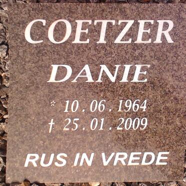 COETZER Danie 1964-2009