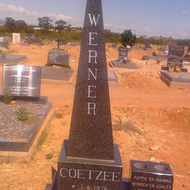 COETZEE Werner 1976-19?7