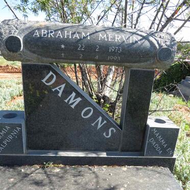 DAMONS Abraham Mervin 1973-1993