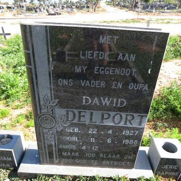 DELPORT Dawid 1927-1988