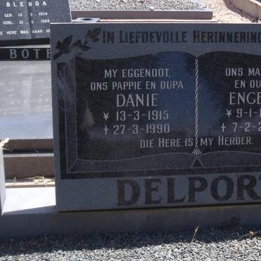 DELPORT Danie 1915-1990 &amp; Engela 1914-2003