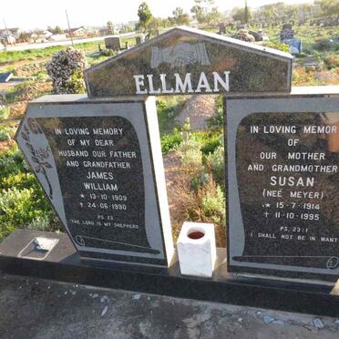 ELLMAN James William 1909-1990 & Susan MEYER 1914-1995
