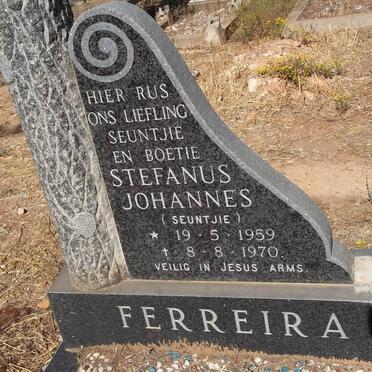 FERREIRA Stefanus Johannes 1959-1970
