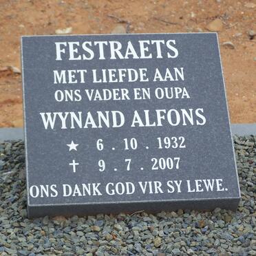 FESTRAETS Wynand Alfons 1932-2007