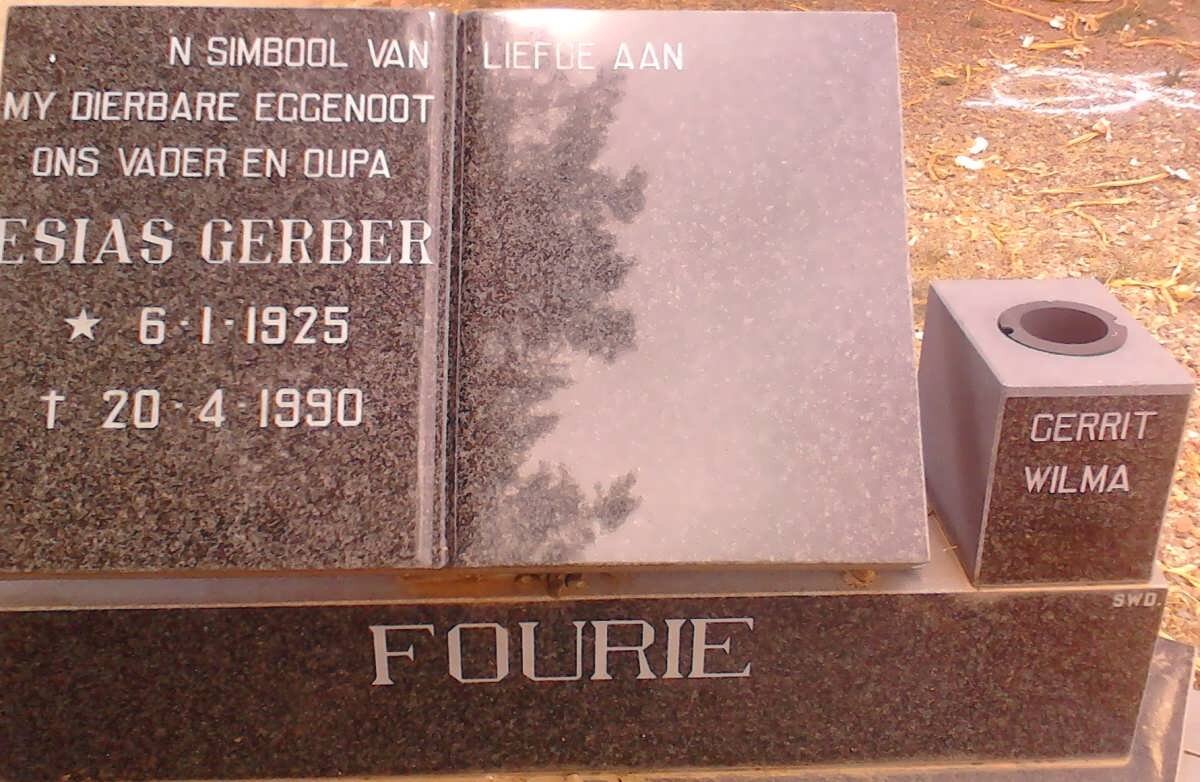 FOURIE Esias Geber 1925-1990
