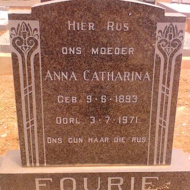 FOURIE Anna Catharina 1893-1971